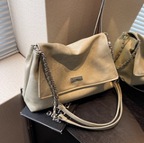 Ndyad bag women's large capacity autumn and winter new fashion niche chain shoulder messenger bag HZ1024