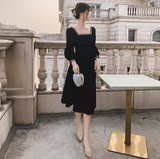 Ndyad temperament dress high-end light luxury dress HZ1024