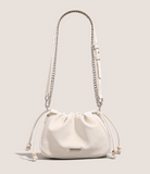 Ndyad baguette underarm bag white niche shoulder crescent bag HZ1024