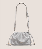 Evafashion baguette underarm bag white niche shoulder crescent bag HZ1024