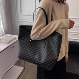 Ndyad luxury large capacity commuter shoulder bag HZ1024