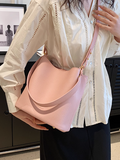 Ndyad soft leather commuter bucket bag HZ1024