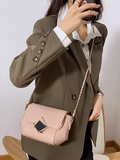 Ndyad design pink chain crossbody bag HZ1024