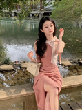 Ndyad luxury niche sleeveless dress banquet dress HZ1024