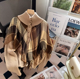 Ndyad Diamond Tassel Shawl Long Sleeve Cardigan HZ1024