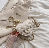 Ndyad chain heart crossbody bag HZ1024