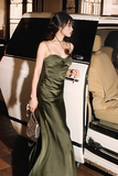 Ndyad Satin Fitted Suspender Dress HZ1024