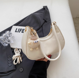Ndyad hand-held single-shoulder crescent bag crossbody bag HZ1024