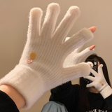Ndyad knitted wool touch screen gloves HZ1024
