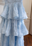 Ndyad chiffon suspender long cake skirt HZ1024