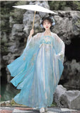 Ndyad HanFu Fairytale Green Evening Dresses Birthday Prom Dresses HZ1024