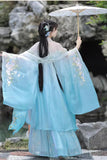 Ndyad HanFu Fairytale Green Evening Dresses Birthday Prom Dresses HZ1024