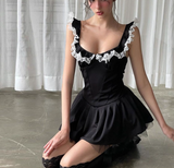 Ndyad Homecoming Dress A-line Sleeveless Birthday Dresses HZ1024