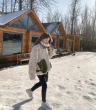 Ndyad Padded Jacket With Imitation Mink Fur HZ1024