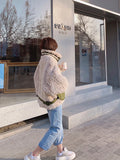 Ndyad Padded Jacket With Imitation Mink Fur HZ1024