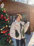 Ndyad Padded Jacket With Imitation Mink Fur HZ1024