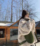 Ndyad Padded Jacket With Imitation Mink Fur HZ1024