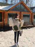 Ndyad Padded Jacket With Imitation Mink Fur HZ1024