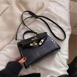 Ndyad bag new style bag women's fashion high-end crocodile pattern crossbody stylish handbag HZ1024