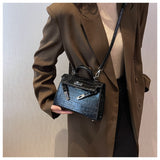 Ndyad bag new style bag women's fashion high-end crocodile pattern crossbody stylish handbag HZ1024