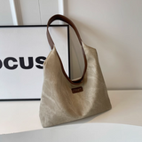Ndyad large bag women's new fashion shoulder bag large capacity students tote bag HZ1024
