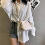 Ndyad fashion messenger bag, versatile ins style diamond chain bag HZ1024