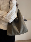 Ndyad suede fashion large capacity shoulder bag HZ1024