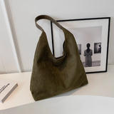 Ndyad suede fashion large capacity shoulder bag HZ1024