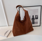 Ndyad suede fashion large capacity shoulder bag HZ1024