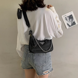 Ndyad new autumn and winter texture all-match ins niche shoulder messenger bag underarm bag female HZ1024