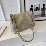 Ndyad bag women's large capacity autumn and winter new fashion niche chain shoulder messenger bag HZ1024
