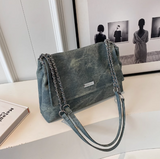Ndyad bag women's large capacity autumn and winter new fashion niche chain shoulder messenger bag HZ1024