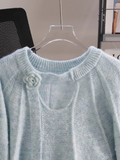 Ndyad ribbon design knitted sweater HZ1024