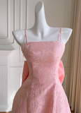 Ndyad Sweet Spaghetti Strap A-Line Short Prom Dress HZ1024