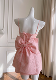 Ndyad Sweet Spaghetti Strap A-Line Short Prom Dress HZ1024