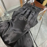 Ndyad style waist-baring halter neck pleated dress HZ1024