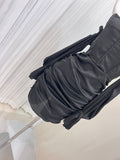 Ndyad strapless long sleeve hip dress birthday party dress HZ1024