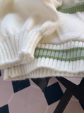 Ndyad style V-neck sweater autumn and winter new loose lazy college style age-reducing cardigan jacket for women HZ1024