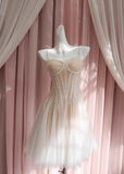 Ndyad suspender dress tulle sequin party birthday dress HZ1024