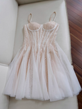 Ndyad suspender dress tulle sequin party birthday dress HZ1024