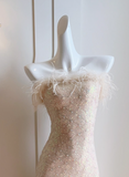 Ndyad strapless mermaid dress, party dress HZ1024