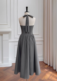 Ndyad halter neck A-line dress HZ1024