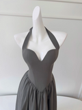 Ndyad halter neck A-line dress HZ1024