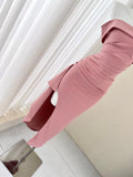 Ndyad strapless slim dress party dress HZ1024