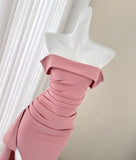 Ndyad strapless slim dress party dress HZ1024