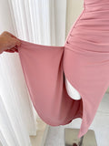 Ndyad strapless slim dress party dress HZ1024