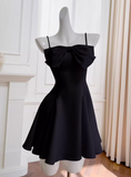 Ndyad Bow Short Suspender Dress HZ1024