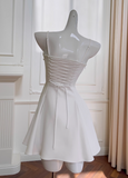 Ndyad Bow Short Suspender Dress HZ1024