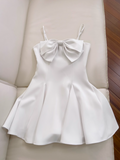 Ndyad Bow Short Suspender Dress HZ1024