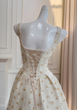 Ndyad suspender tea break dress birthday dress HZ1024